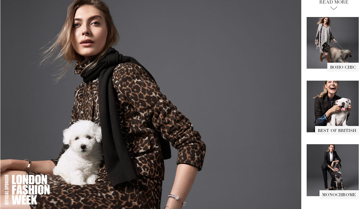 Model wears M&S Collection leopard-print jacket and skirt