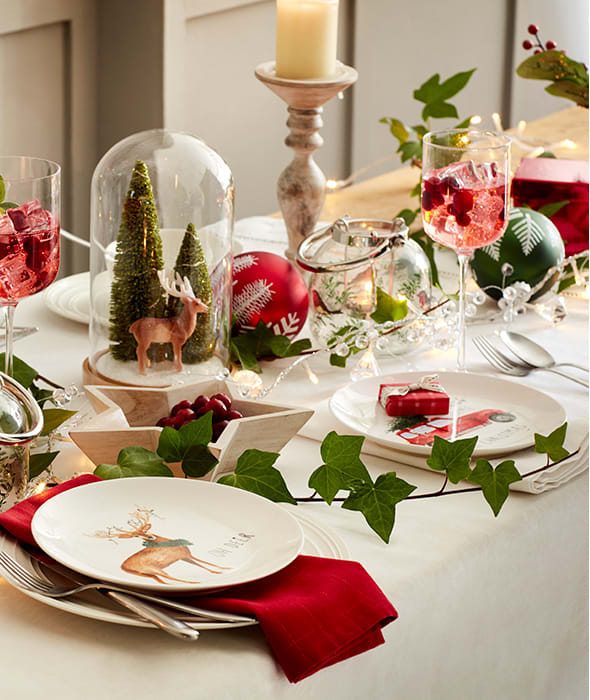 Easy Christmas table ideas