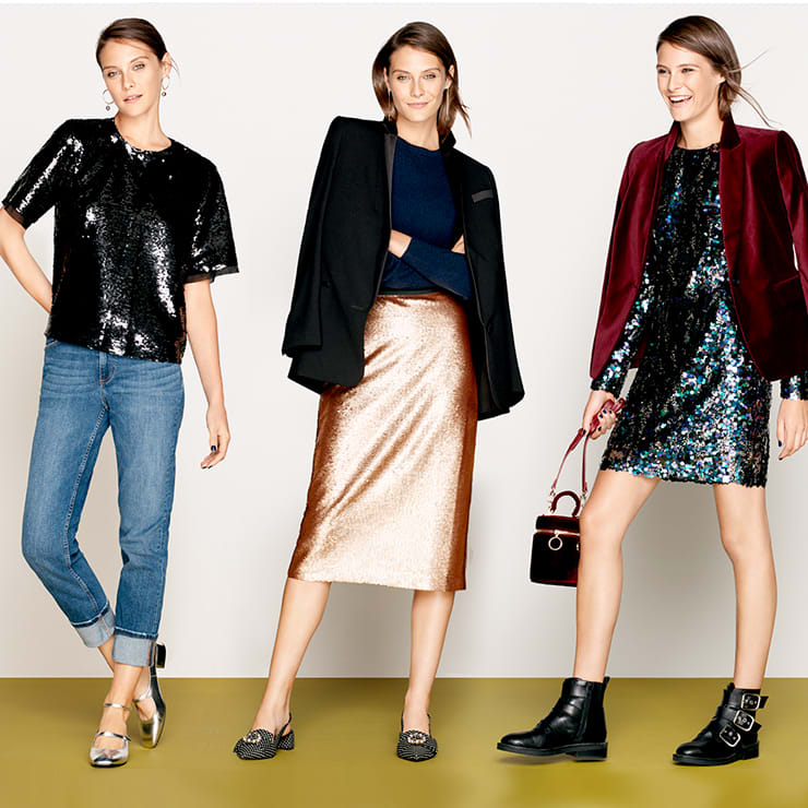 The Cool Way to Wear Sequins This Season