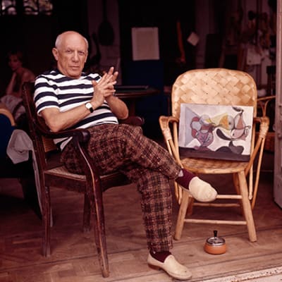 picasso striped t shirt