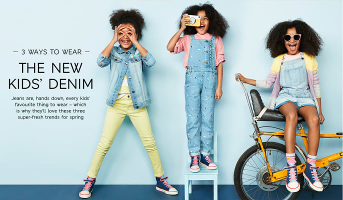 m&s kids jeans