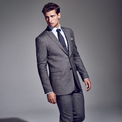 Modern slim hot sale fit suit