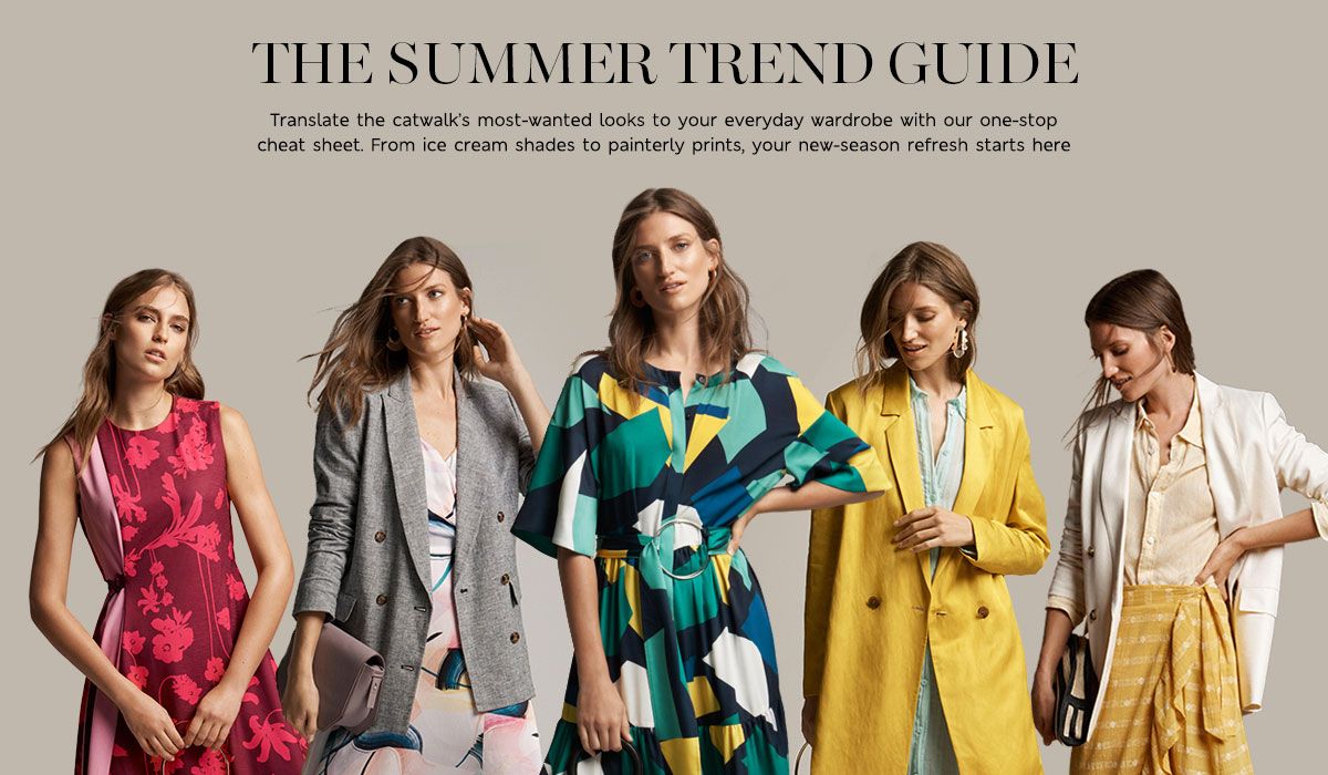 Summer 2018 trend guide