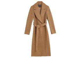 ladies camel coat m&s