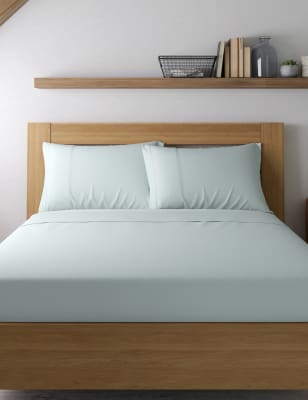 2 Pack Cotton Rich Percale Pillowcases