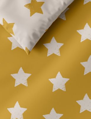 Pure Cotton Jersey Star Bedding Set
