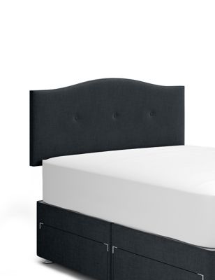 Classic Curved Button Headboard