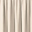 Cotton Rich Pencil Pleat Blackout Curtains - ivory