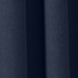 Pure Cotton Eyelet Curtains - navy