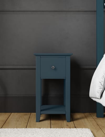 Set of 2 Hastings 1 Drawer Slim Bedside Tables M S