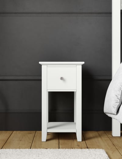 Set of 2 Hastings 1 Drawer Slim Bedside Tables