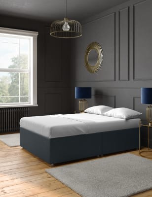 Classic sprung non storage divan