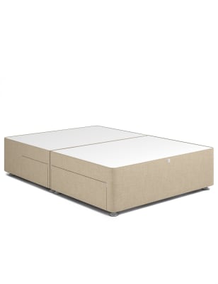 Classic sprung 2+2 drawer divan