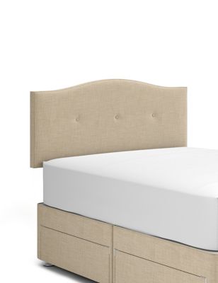 Classic Curved Button Headboard