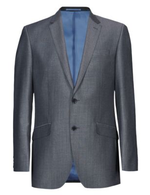 Official England Grey Tailored Fit Suit Including Waistcoat | M&S