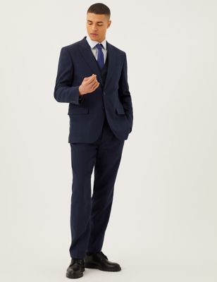 Tailored Fit Italian Linen Miracle™ 3 Piece Suit