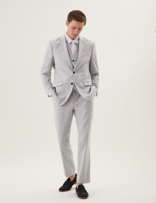 light cream men's suit