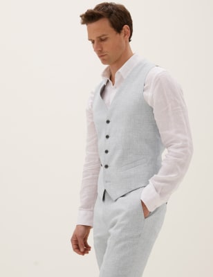 linen suit m and s