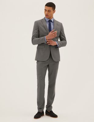 Light Grey Slim Fit Suit