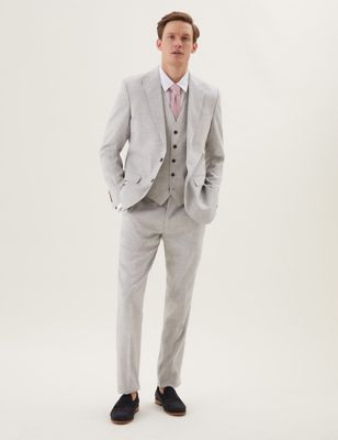 Slim Fit Italian Linen Miracle™ Suit