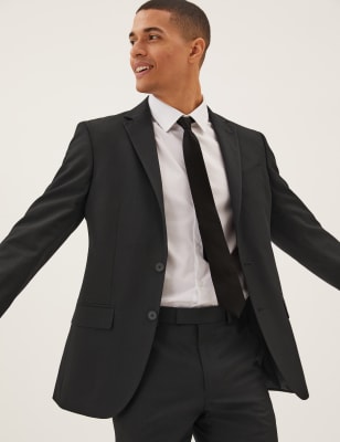 next black mens suit