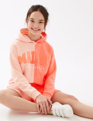 Cotton Rich Hoodie & Shorts Outfit