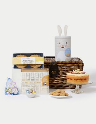 M&S Easter Afternoon Tea Wicker (Delivery from 26th March 2024)