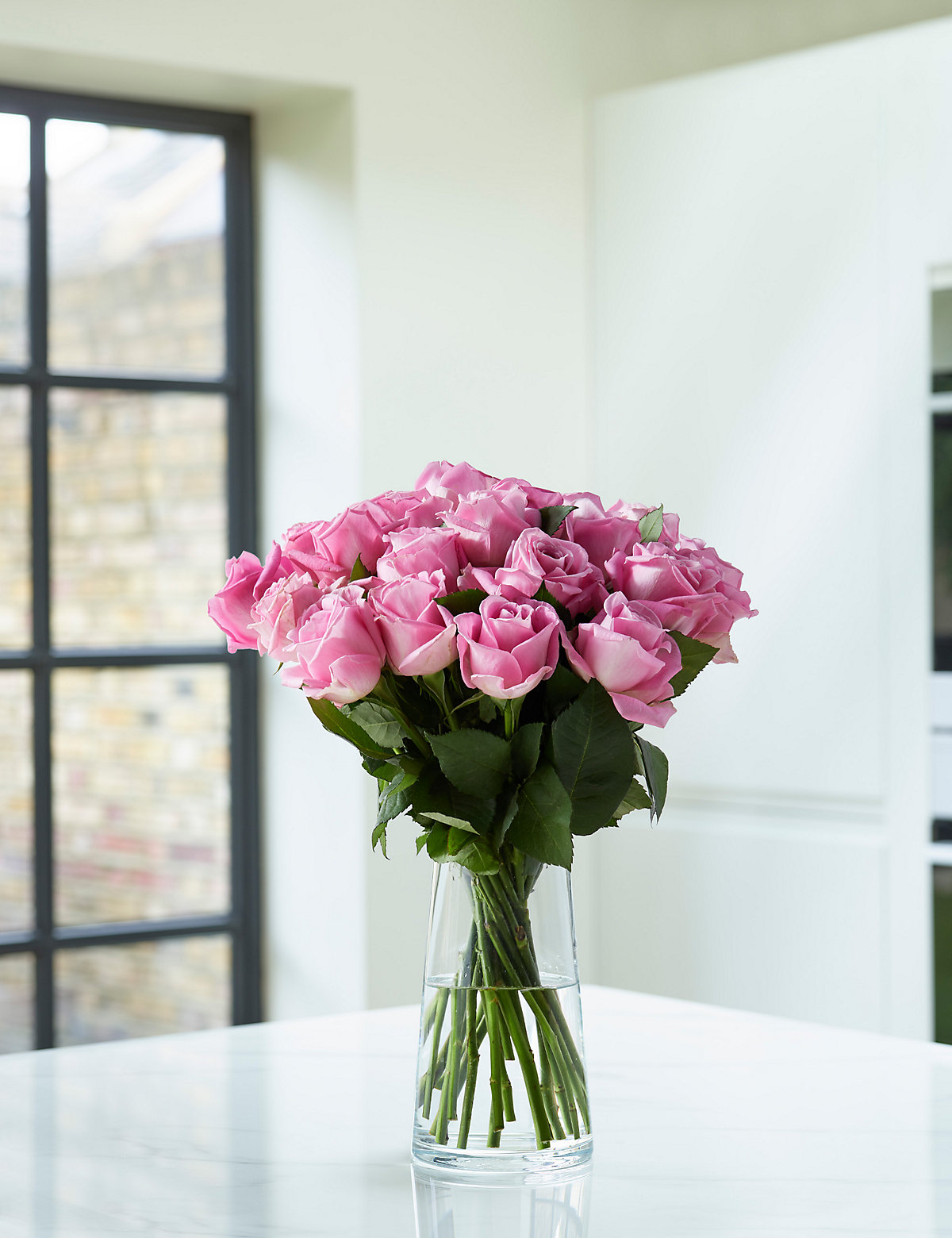 Marks and Spencer Online: Fairtrade Pink Roses at Marks and Spencer Online