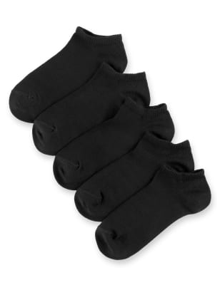 

Низкие хлопковые носки Freshfeet™ с добавлением эластана для мальчика 5-14 лет (5 пар)