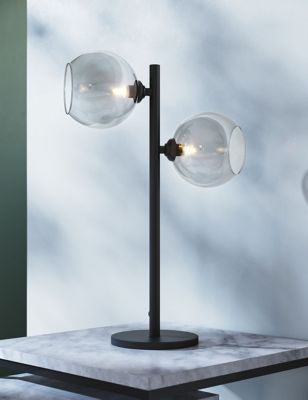 2 Light Globe Table Lamp