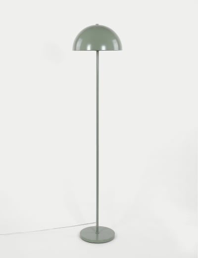 Silver dome sale floor lamp