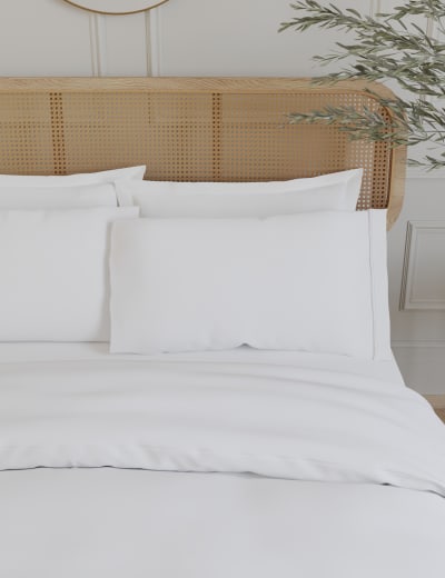 M&S Comfortably Cool 13.5 Tog All Season Duvet - SGL - White, White by  Marks & Spencer