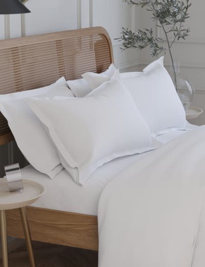 Super king feather pillows top