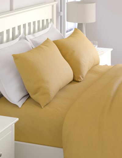 2pk Pure Cotton 300 Thread Count Pillowcases, M&S Collection