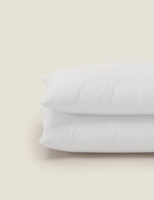 2 Pack Pure Cotton 300 Thread Count Pillowcases