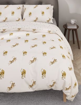 Cotton Rich Leopard Bedding Set