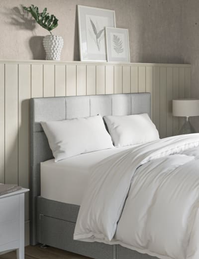 Button headboard store