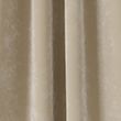 Velour Eyelet Curtains - champagne