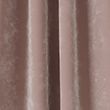 Plush Semi Matte Eyelet Curtains - softpink