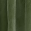 Velvet Eyelet Thermal Curtains - green