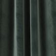 Velvet Eyelet Thermal Curtains - forestgreen