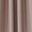 Faux Silk Eyelet Blackout Curtains - softpink