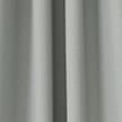 Brushed Eyelet Blackout Curtains - duckegg