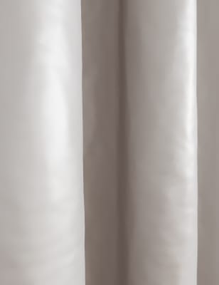 Faux Silk Pencil Pleat Blackout Curtains