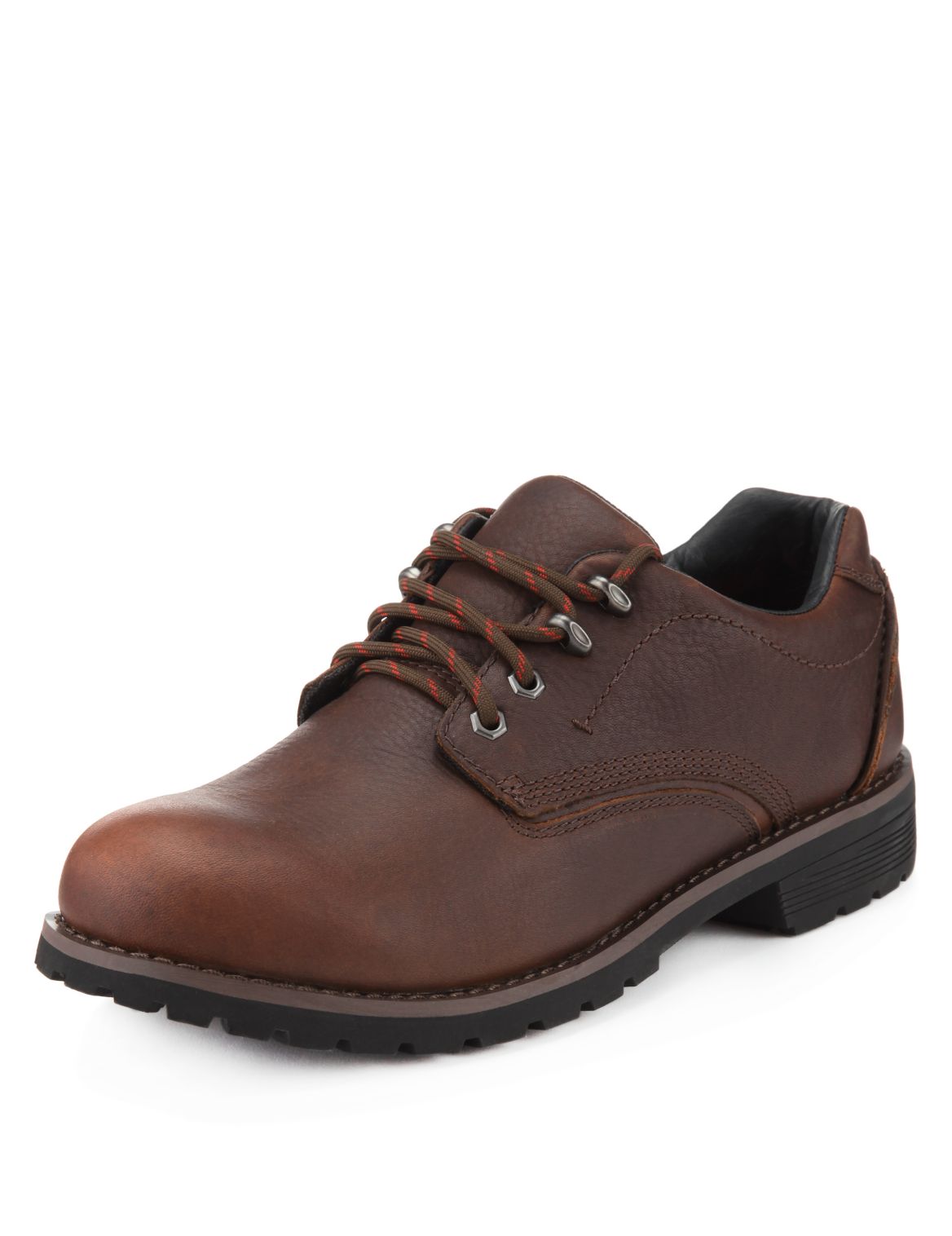 Leather Gibson Shoes Brown | Voova