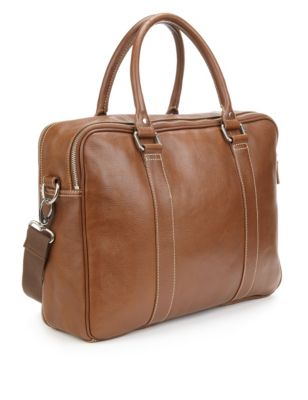 Leather Laptop Bag | M&S