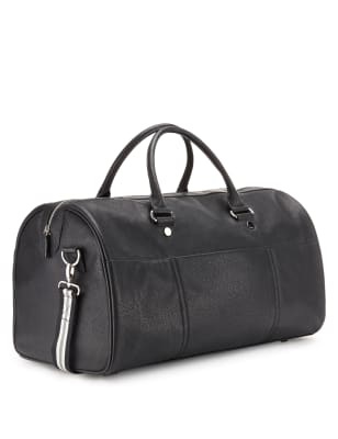 faux leather holdall