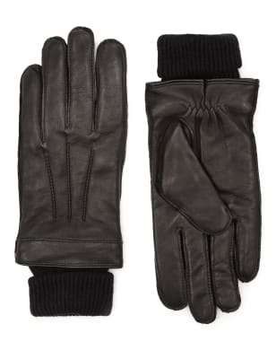 

Перчатки из итальянской кожи с манжетами Thinsulate™