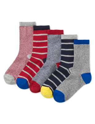 

Хлопковые носки Freshfeet™ "твист" для мальчика 5-14 лет (5 пар)
