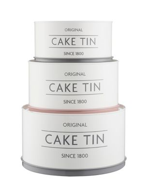 Set of 3 Cake Tins